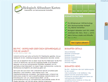 Tablet Screenshot of biokarte.com